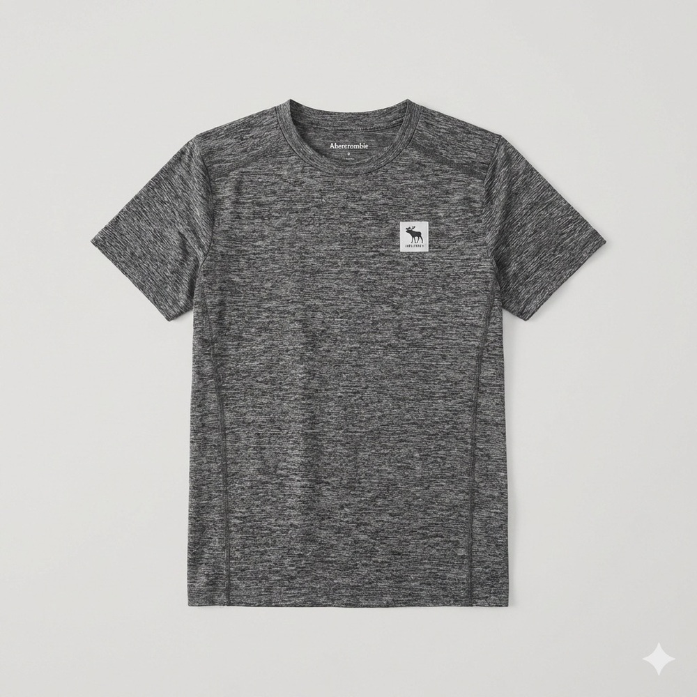 Abercrombie Kids Active Gray Short Sleeve
